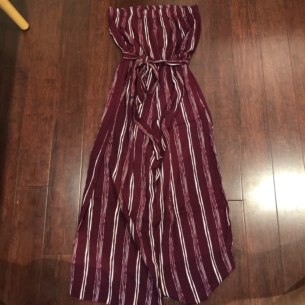 Maroon Romper